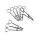 thumbnail image 2 of Eye Bolts QWORK, paquete de 10 unidades, 5/16 x 4, acero inoxidable con tuercas, 2 of 8