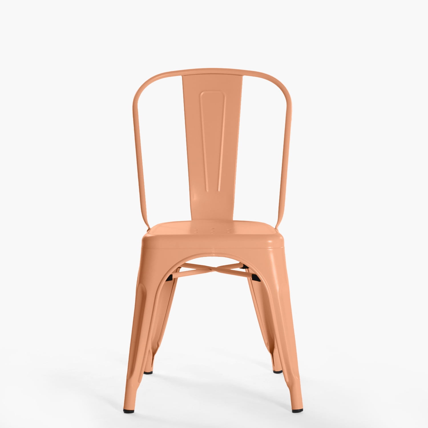 Form Design - Silla Diseno Tolix Asiento Metal Coral