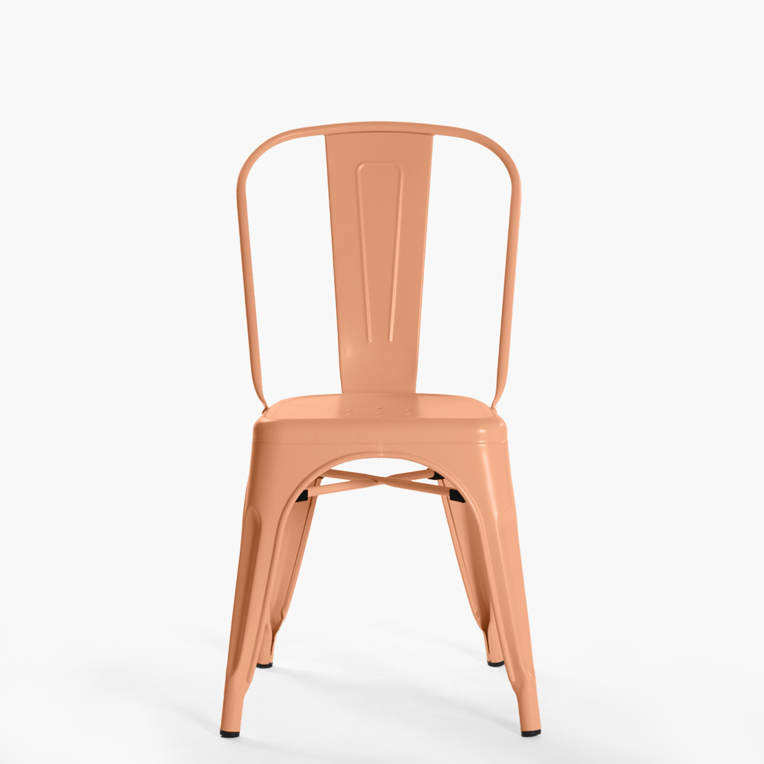 Form Design - Silla Diseno Tolix Asiento Metal Coral