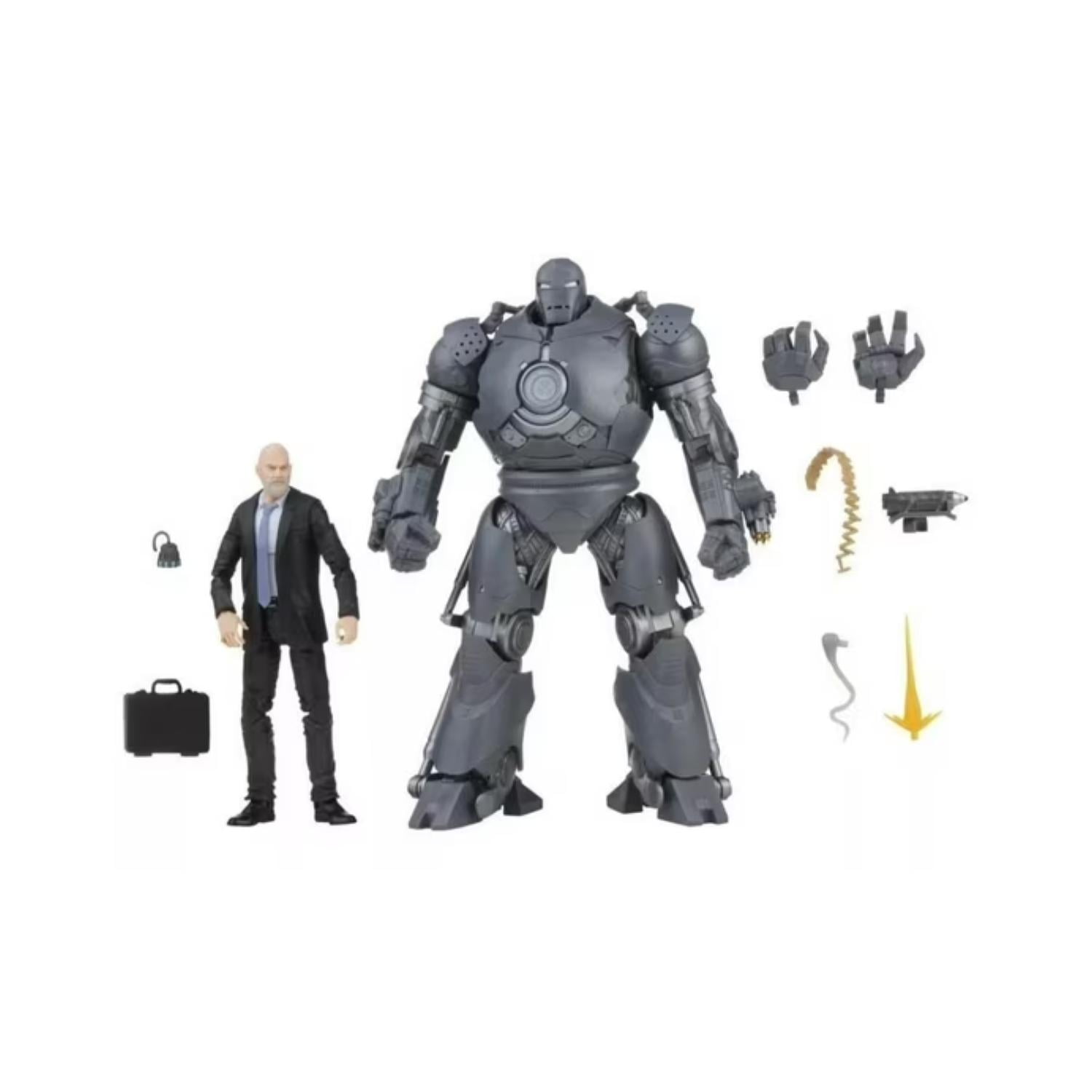 Total E-commerce - Juguete Pack 2 Figuras De Accion Obadiah Stane Y Iron Monger