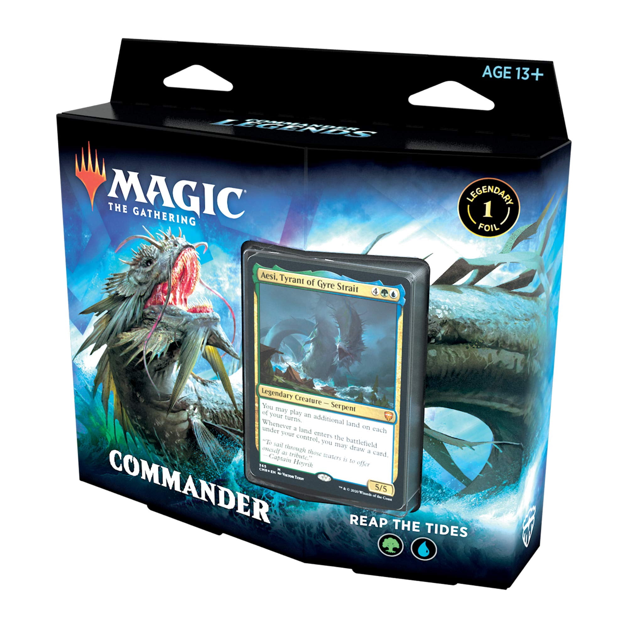 Juego de cartas Magic - The Gathering Commander Legends – Reap the Tides
