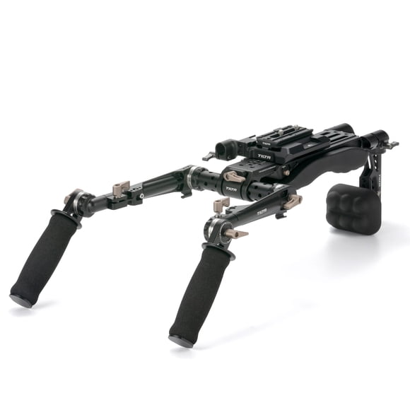 Shoulder Rig Tilta TA-LSR-B de aluminio ligero y plegable