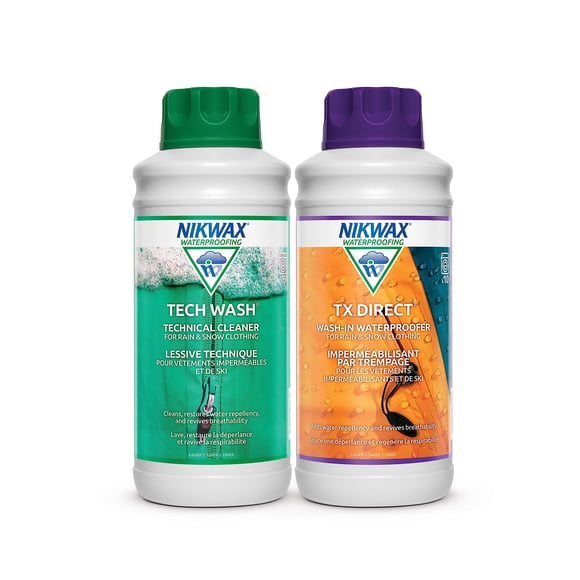 Limpieza e impermeabilización Duo-Pack Nikwax Hardshell 1L
