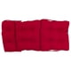 thumbnail image 2 of Cojín para silla Blazing Needles, asiento y respaldo de sarga, acolchado, rojo rubí, 2 of 2