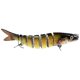 thumbnail image 1 of Ojos Realistas, Cebo Biónico De 8 Segmentos, Anzuelos Triples, Se?uelo De Pesca De Carpa, Oro, 1 of 5