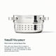 thumbnail image 2 of Steamer Caraway, de acero inoxidable, antiadherente, compatible, 2 of 8
