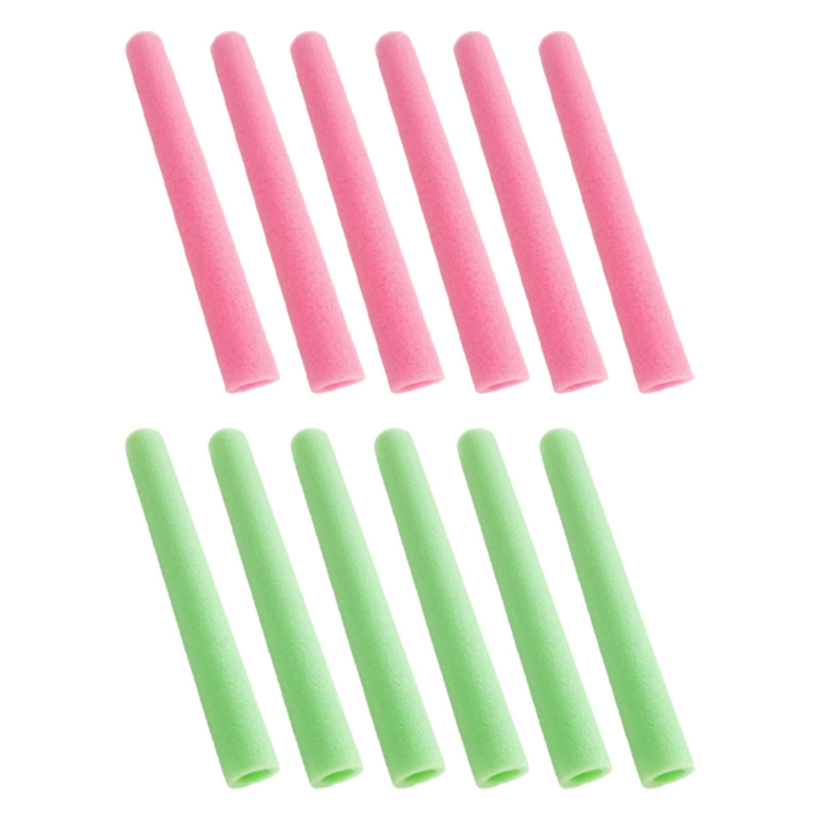 Ioensy - 12 Fundas De Espuma Para Postes De Trampolín De 16 Pulgadas, Ligeras, Color Rosa Y Verde