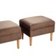thumbnail image 2 of Set Poufs Provenza Felpa 04 Chocolate, 2 of 5
