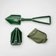 thumbnail image 1 of Pala Plegable Camping Serrucho Verde 1 Kg 20x15cm Con Funda, 1 of 8