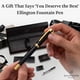 thumbnail image 3 of Juego de pluma estilográfica Ellington Pens Noble Heritage con plumín mediano, 3 of 7