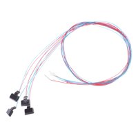 Magideal - 4 Faroles De Pilar En Miniatura, Simulación De Farola, Versátiles Para Decoración De Césped, Manualidades, Iluminación Exterior, Modelo Para Dioramas. Luz Blanca Cálida