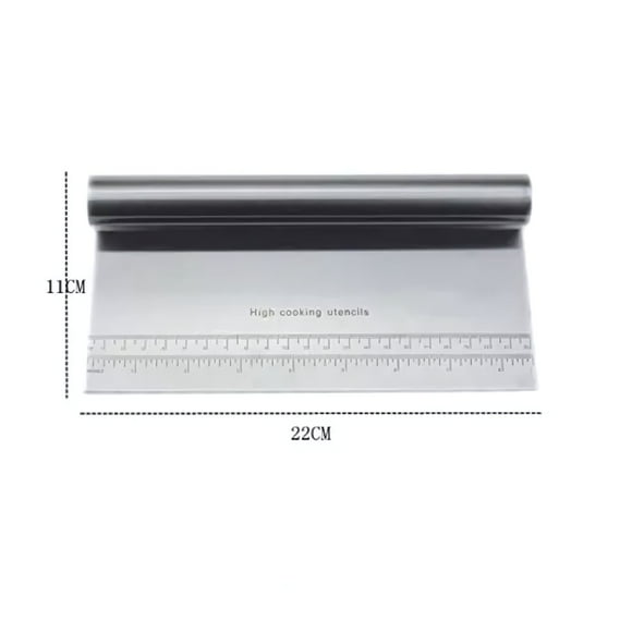 Scraper Cortador De Masa Con Regla 21cm Cocina Reposteria