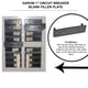 thumbnail image 2 of Placa de relleno universal para interruptor Garvin BF075SQD de 3/4 pulgada, paquete de 10, 2 of 3