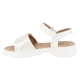 thumbnail image 3 of Sandalia con Velcro Aral Blanco Bamboo, 3 of 8