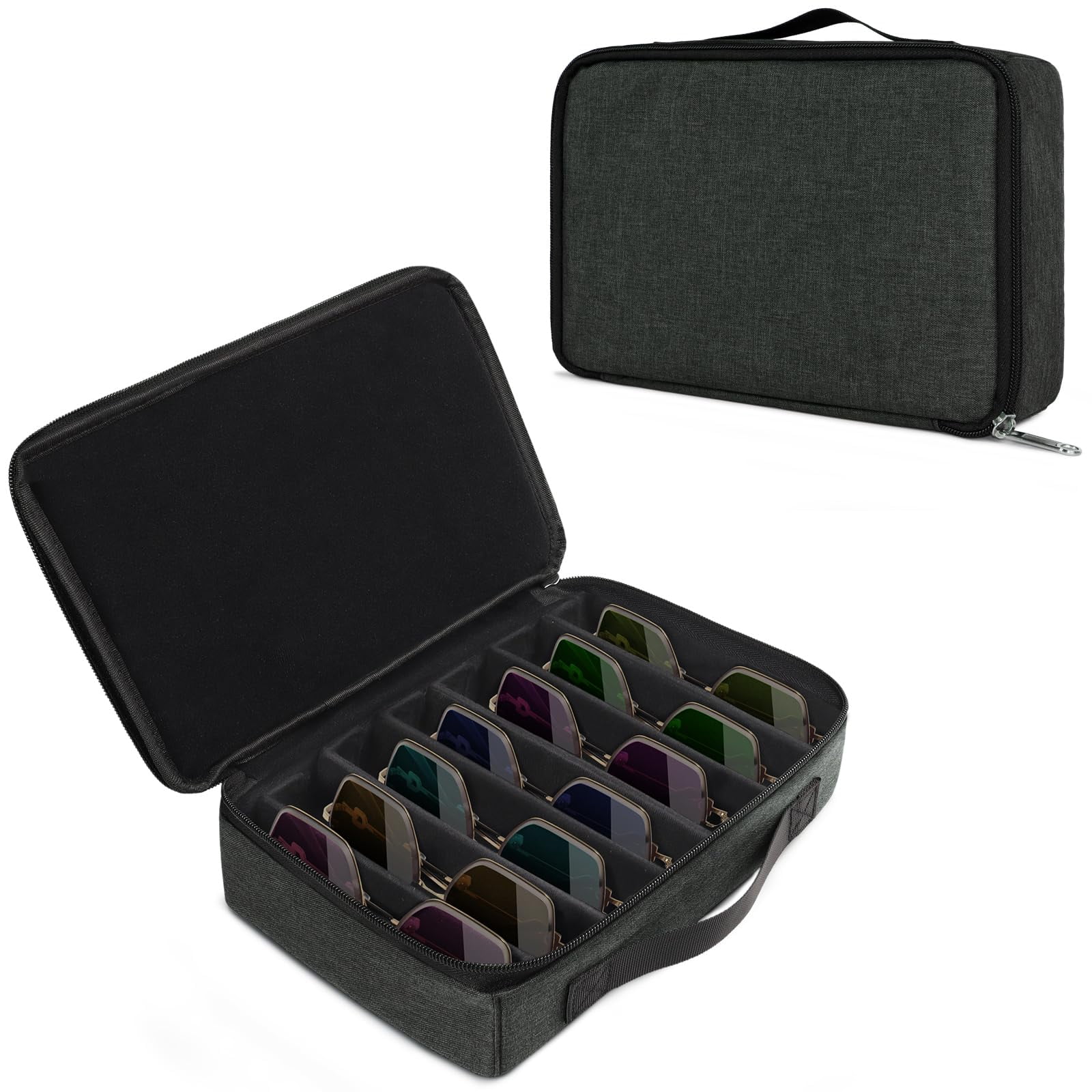 Funda Organizadora De Viaje Para Gafas De Sol Bukere Con Ranura Ajustable