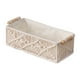 thumbnail image 1 of Canasto Tejida Con Asas, Organizador Rectangular, Para Tocador, Juguetes, Perfume, Color Beige, 1 of 3