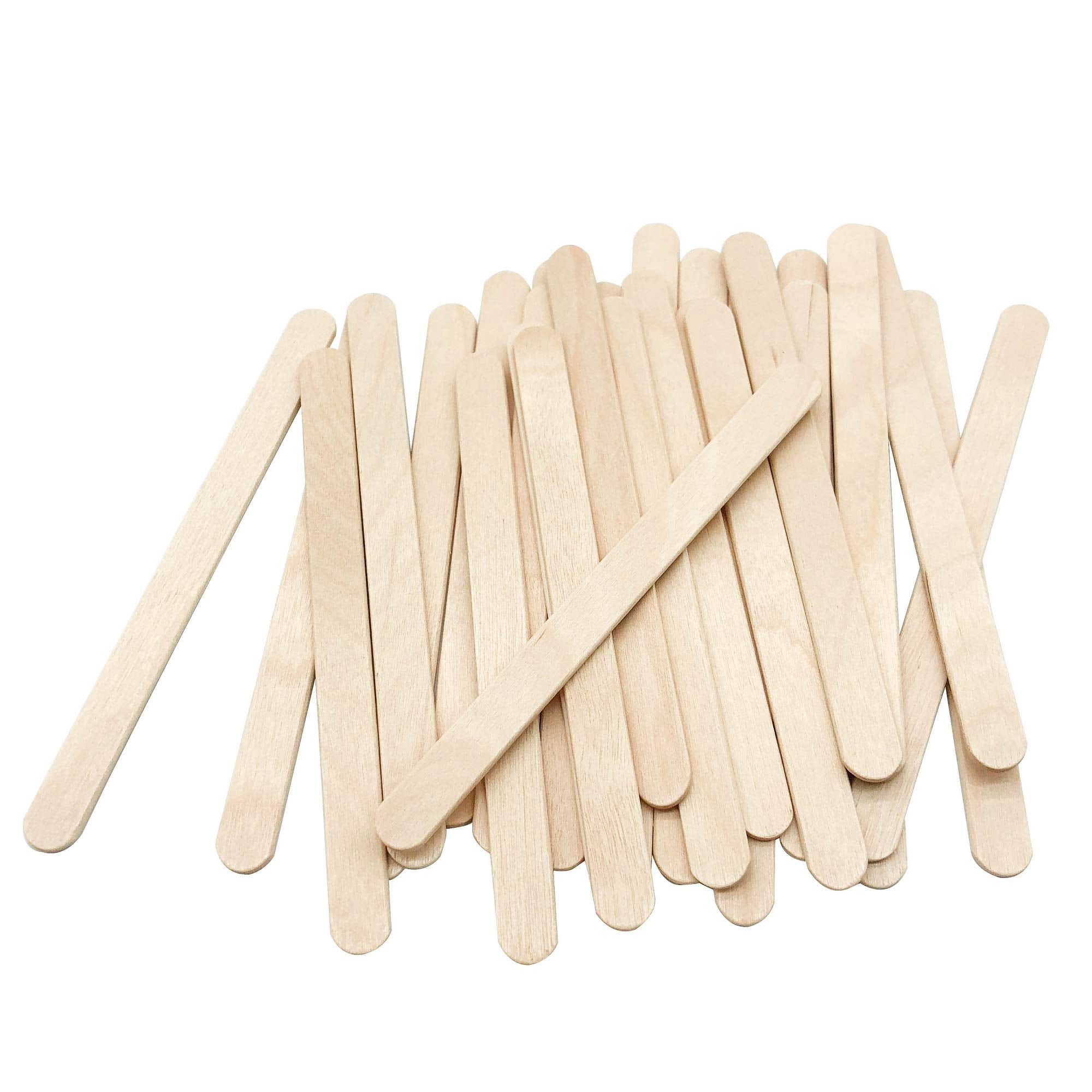 Ktojoy - Paletas De Helado De Madera Natural De Craft Sticks De 11 4 Cm De Largo 200 Unidades
