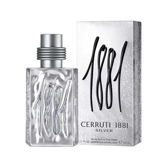 Perfume Cerruti 1881 Silver 1.7 oz 50 ml EDT para hombre