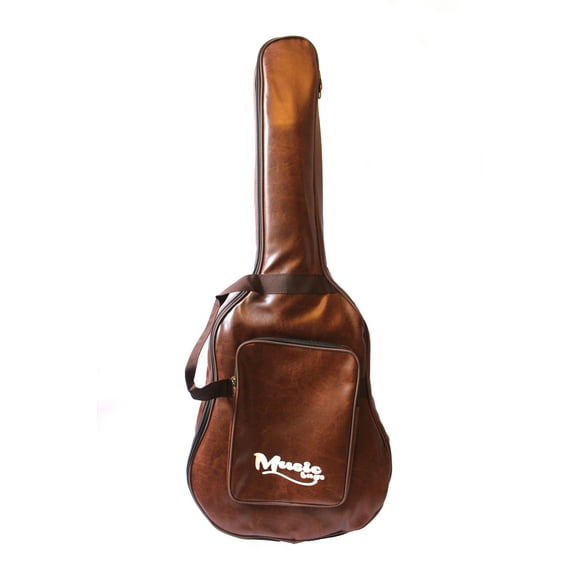 Funda Guitarra Clásica Cuero Music Bag 10mm MUB-125C
