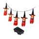 thumbnail image 5 of Guirnalda De Luces LED Fantasma Brillante Iluminadas Colgantes Decoraciones De Halloween Para Jardín Naranja, 5 of 5