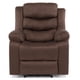 thumbnail image 2 of Berger Reclinable Moderno Café Oscuro Norman 2011CHDBR, 2 of 13