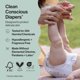 thumbnail image 3 of Pañales The Honest Company Clean Conscious Talla 3 62 unidades, 3 of 8