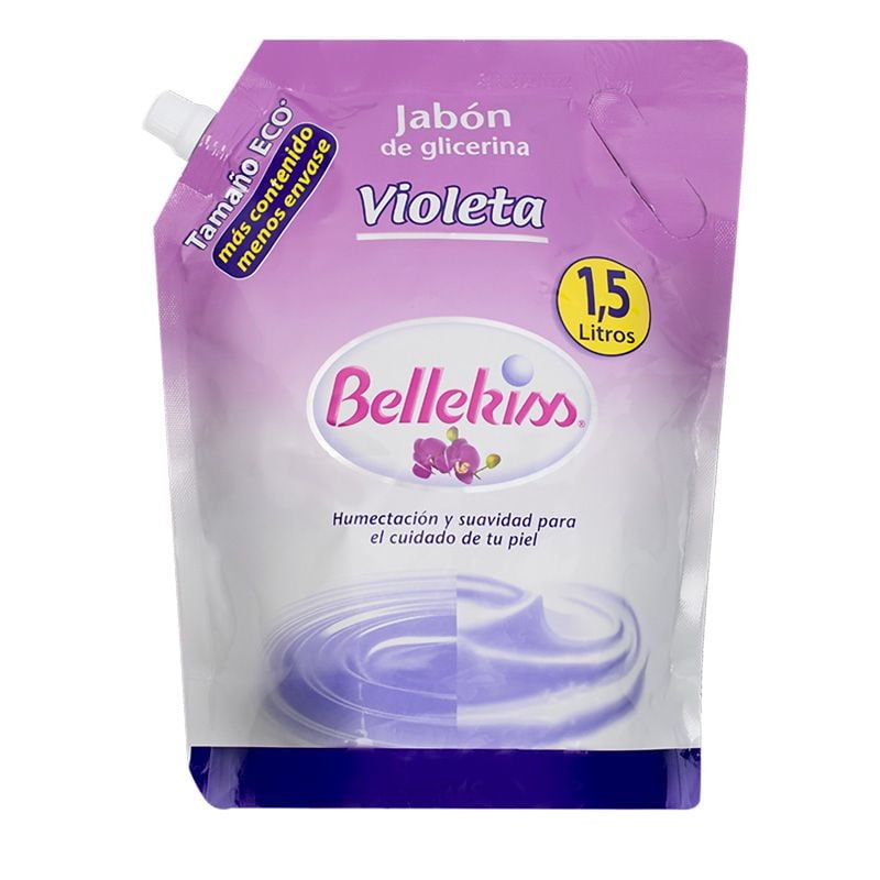 Jabón De Glicerina Violeta Doypack 1500 ml Bellekiss