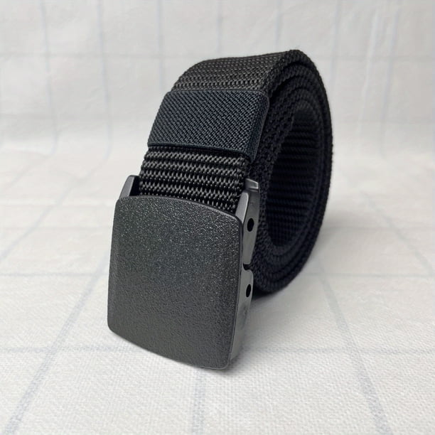 1pc Men's Casual Imitation Nylon Outdoor Anti-static Fashion Belt