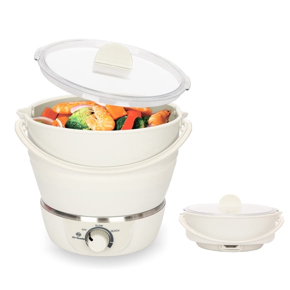 Cocina lenta Drizzle plegable 1 L 100‑240 V silicona