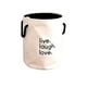 thumbnail image 1 of Cesta Canasto De Ropa Sucia 62 Litros Plegable - Blanco, 1 of 4