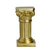 Magideal - Estatua De Romana De Arquitectura Clásica, Figurita En Miniatura, Pedestal De Candelabro Para Comedor, Decoración De Boda, Accesorio De Foto