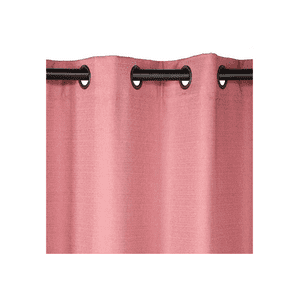 Genérico - Set Blackout 2 Piezas Térmico Textura 140X220 Cm, Rosa