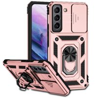 Estuche Gangxun Para Samsung Galaxy S22 Plus, Soporte Giratorio 360°, Estilo Mecánico Y Magnético