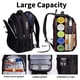 thumbnail image 4 of Mochila antirrobo SHRRADOO para portátil de viaje con puerto USB de 16,3 pulgadas, 4 of 8