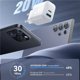 thumbnail image 3 of Cargador Dual Puerto USB-A + USB-C 20W (Blanco) - JOYROOM, 3 of 6
