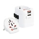 thumbnail image 3 of Adaptador de viaje SKROSS Pro Light con USB para más de 200 países, blanco, 3 of 9