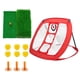 thumbnail image 5 of Alfombrilla De Práctica De Tiro De Golf Con Red De Astillas De Golf, Pelota, Camisetas, Patio Rojo, 5 of 5