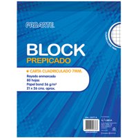 Proarte - Block Prepicado Carta 80 Hojas