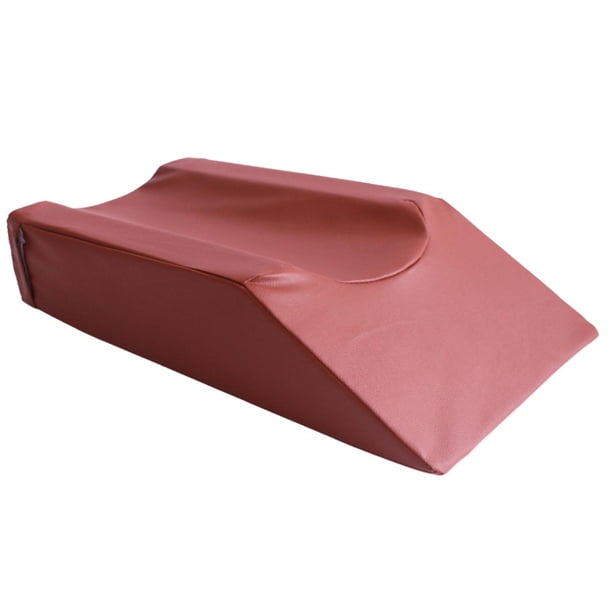 Almohada Elevada Para Piernas, Cómoda Alfombrilla Para Rodillas, Cojín Para Piernas, Almohada De Cuña Para Piernas, Color Marrón
