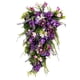 thumbnail image 3 of Guirnalda De Lágrima Decorativa De Resorte Para Colgar En La Pared Floral Para Festival Púrpura, 3 of 3