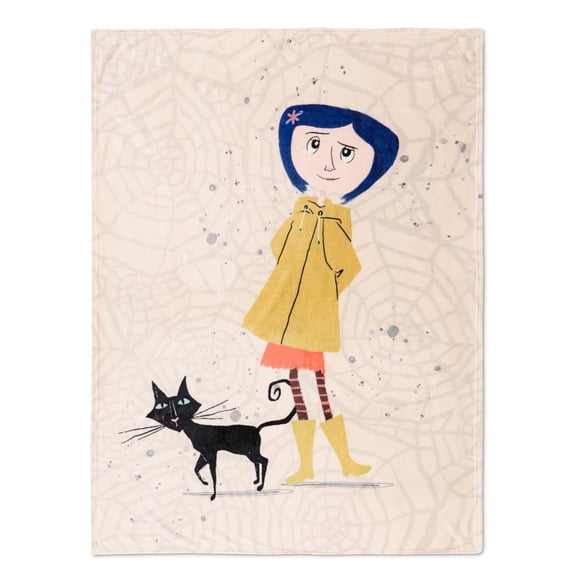 Throw Franco Collectibles Coraline Movie 117 cm x 152 cm