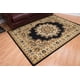 thumbnail image 2 of Alfombra United Weavers Dallas Floral Kirman 61 x 99 cm negra, 2 of 6