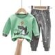 thumbnail image 1 of Pijama Infantil Manga Larga Algodon Lagarto Gris verde 18, 1 of 3