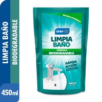 Limpiador Baño Líquido Biodegradable Doypack 450 Ml Lider