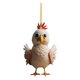thumbnail image 4 of Adorno Colgante De Pollo De Dibujos Animados Decorativo Para Pared De Cumplea?os De Boda Blanco, 4 of 5