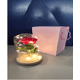 thumbnail image 2 of Cúpula Cristal LED con Rosa Roja Bella y Bestia, 2 of 3