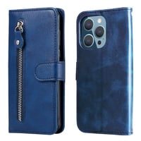 Gangxun - Funda Con Cremallera Para Iphone 11 Pro, Carcasa Cartera De Cuero Pu Con Soporte Y Tarjetero