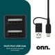 thumbnail image 2 of Hub USB 3.0 onn 5 Puertos con Lector SD microSD USBC, 2 of 3