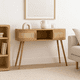 thumbnail image 3 of Escritorio Siena Rattan - Natural, 3 of 7
