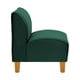 thumbnail image 3 of Poltrona Soft 1C Felpa 04 Verde Botella, 3 of 4